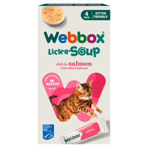 Lick-e-Soup Rich in Salmon 4 x 20g (80g)