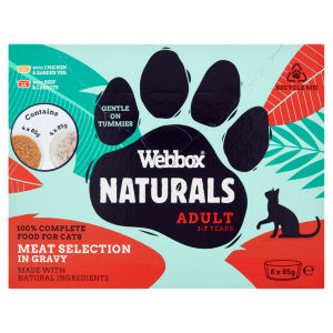 Naturals Meat Selection in Gravy Adult 1-7 Years 8 x 85g