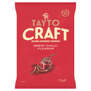 Craft Hand Cooked Crisps Sweet Chilli Flavour 125g