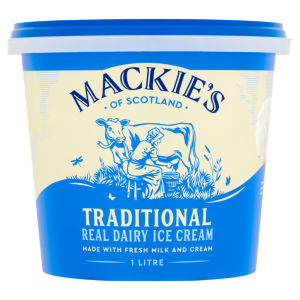 Mackie's Traditional Luxury Dairy Ice Cream 1 Litre