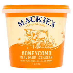 Mackie's Dairy Honeycombe Ice Cream 1Ltr