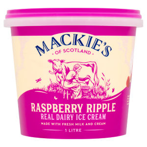 Raspberry Ripple Real Dairy Ice Cream