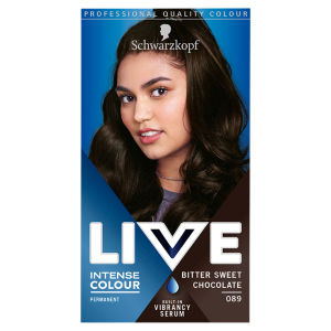Schwarzkopf Live Intense Colour 089 Bitter Sweet Chocolate Permanent Hair Dye