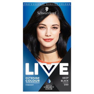 Schwarzkopf Live Intense Colour 099 Deep Black Permanent Hair Dye