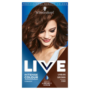 Schwarzkopf Live Intense Colour 088 Urban Brown Permanent Hair Dye
