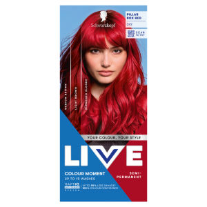 Schwarzkopf 092 Pillar Box Red Live Colour Moment Semi Permanent Hair Dye