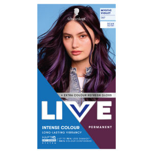 Schwarzkopf LIVE Intense Colour Permanent Purple Hair Dye 087 Mystic Violet