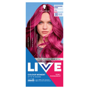 LIVE Colour Moment Semi-Permanent Hair Dye 093 Shocking Pink