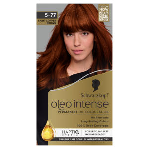 Schwarzkopf Oleo Intense Permanent Oil Colouration 5 77 Light Copper Brown Hair Dye