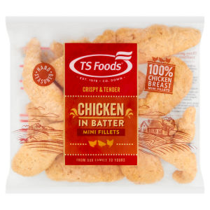 Chicken in Batter Mini Fillets 1kg