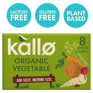 Kallo Organic Vegetable Stock Cubes 8 Pack 88g
