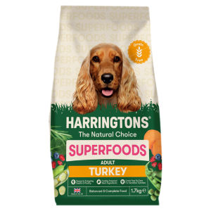 Harringtons Superfoods Dry Adult Dog Food Turkey & Veg 1.7kg