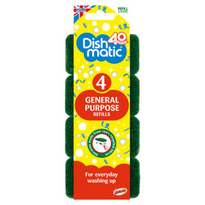 Dishmatic General Purpose Refill 4 Pack
