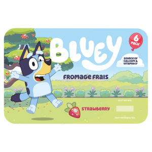 Bluey Fromage Frais - Strawberry 6 x 45g