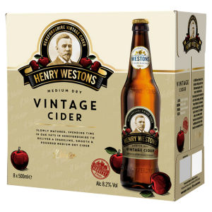 Medium Dry Vintage Cider 8 x 500ml