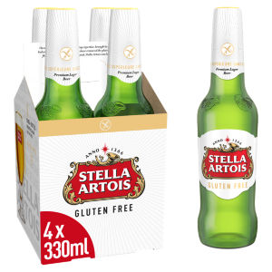 Stella Artois Gluten Free Lager 4X330ml