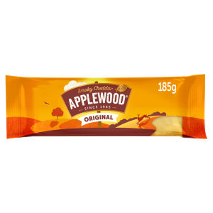 Applewood Original Smoky Cheddar Cheese Bar 185g