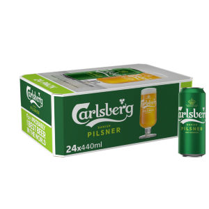 Danish Pilsner Lager Beer 24x440ml Can