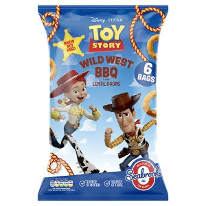 Toy Story Wild West BBQ Flavour Lentil Hoops 6 x 17g