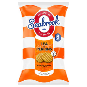 Seabrook Lea & Perrins Worcestershire Sauce Flavour 6 x 25g