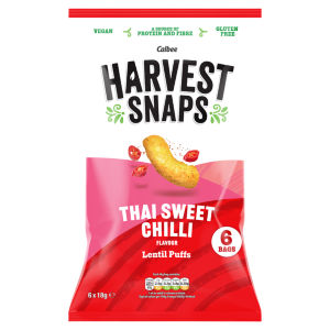 Thai Sweet Chilli Lentil Puffs 6 x 18g