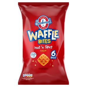 Hot 'n Spicy Flavour Waffle Bites 6 x 16g