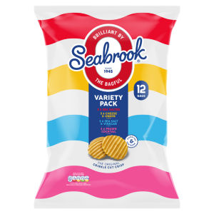 Seabrook Crinkle Meaty Variety 12pk