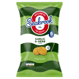 Garlic & Herb Flavour the Original Crinkle Cut Crisp 6 x 25g