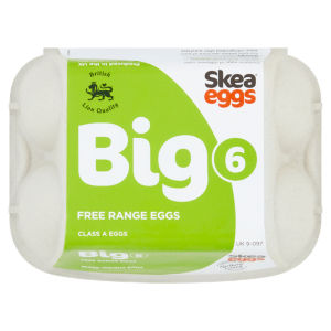 6 Big Free Range Eggs