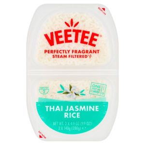 Veetee Heat Eat Thai Jasmine Rice 2X140g