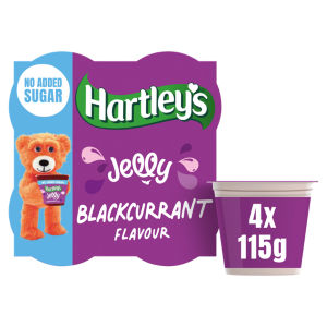 Hartley's No Added Sugar Blackcurrant Jelly Pot Multipack