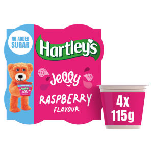 Hartley's No Added Sugar Raspberry Jelly Pot Multipack