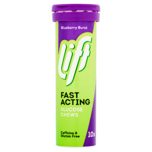 10 Blueberry Burst Fast Acting Glucose Chews 40g