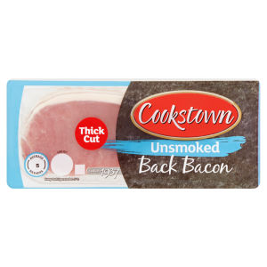 5 Unsmoked Back Bacon Thick Cut 250g