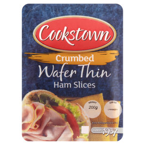 Crumbed Wafer Thin Ham Slices 200g
