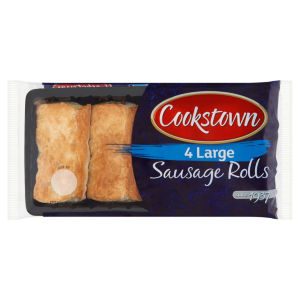 4 Large Sausage Rolls 240g