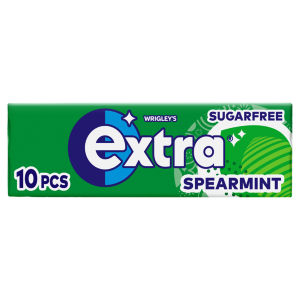 Spearmint Sugar Free Chewing Gum x10 Pieces