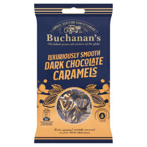 Luxuriously Smooth Dark Chocolate Caramels 110g