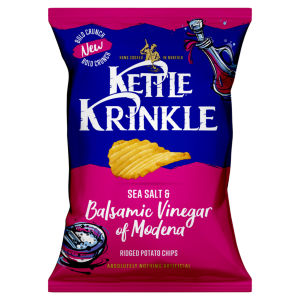 Kettle Sea Salt & Balsamic Vinegar Potato Chips 130G
