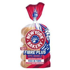 Fibre Plus Sliced Multiseeds & Grains NYC Bagels