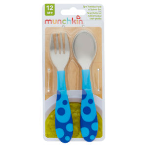 Toddler Fork & Spoon Set 12m+ 2 Pack