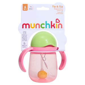 Tip & Sip Weighted Straw Trainer Cup 6 M+ 207ml