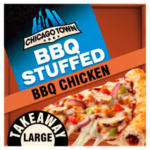 Chicago Town Takeaway Stuffed Crust BBQ Chicken Pizza 668g
