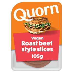 Quorn Vegan Roast Beef Style Slices 105G