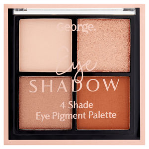 Eye Shadow 4 Shade Eye Pigment Palette Naturals