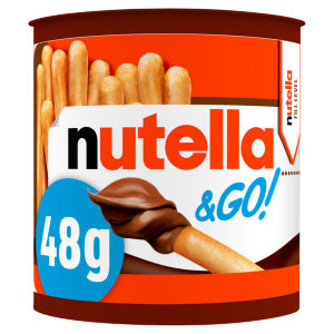 Nutella & Go! Hazelnut Chocolate Spread and Breadsticks Snack Pot 1 x 48g