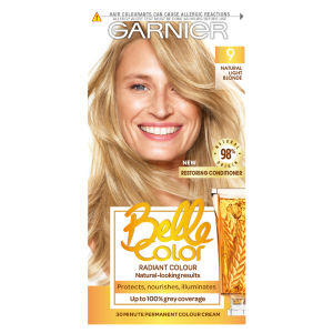 Belle Color 9 Natural Light Blonde Permanent Hair Dye