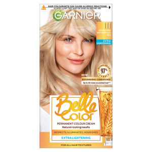 Belle Color 111 Extra Light Ash Blonde Permanent Hair Dye