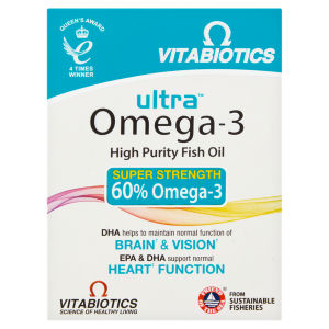 Vitabiotics Ultra Omega-3 High Purity Fish Oil 60 Capsules