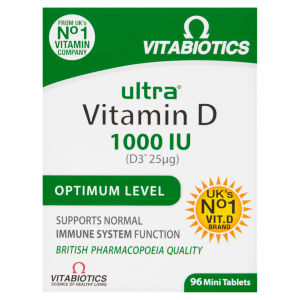 Vitamin D 1000 IU Optimum Level 96 Mini Tablets